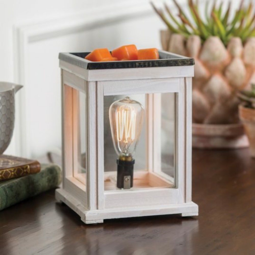 Edison Bulb Weathered Wood Fragrance Warmer